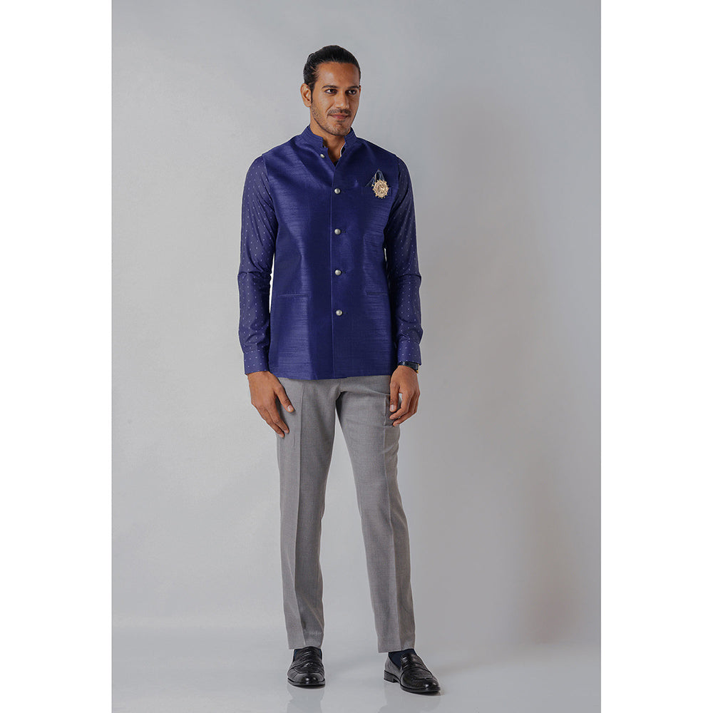 Bubber Blu Brandon Prussian Blue Bandhi