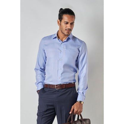 Bubber Blu Brando Powder Blue Classic Shirt