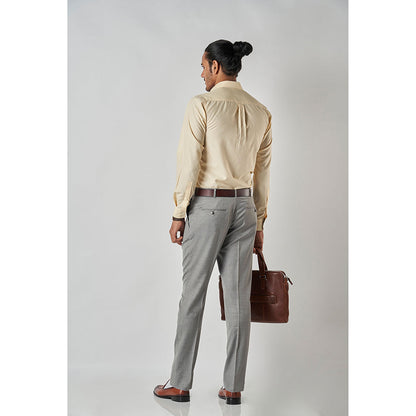 Bubber Blu Brett Butter Cream Classic Shirt