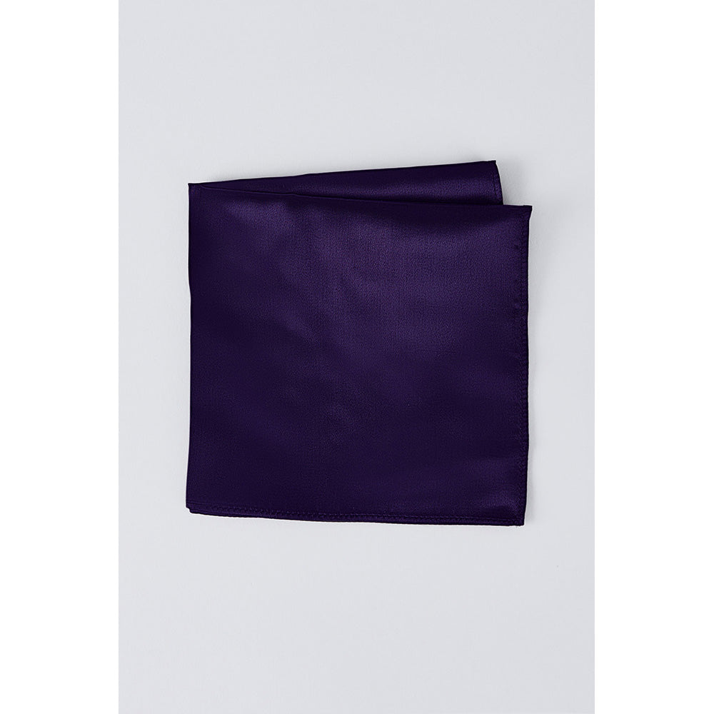 Bubber Couture Amethyst Pocket Square