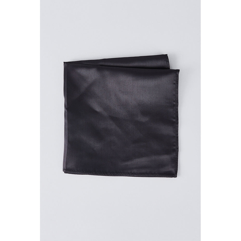 Bubber Couture Ebony Pocket Square