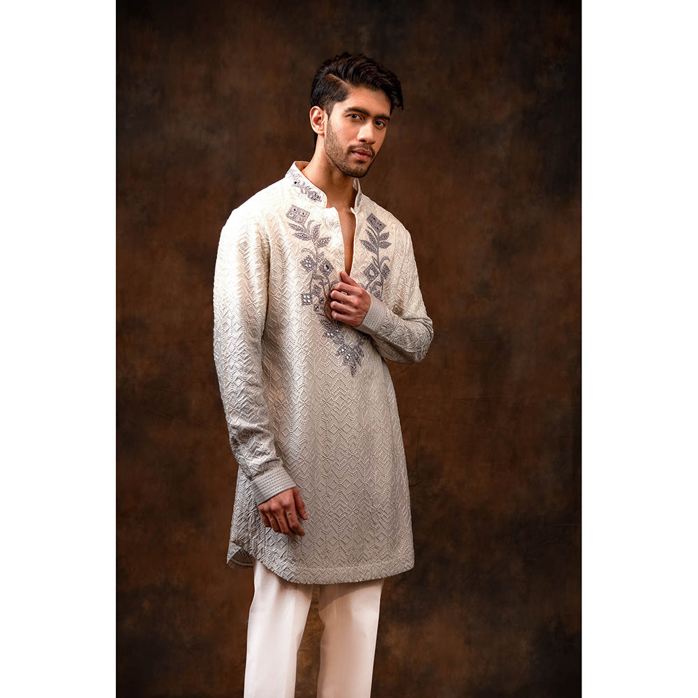 CHAR CHAAND Multi-Color Ombre Grace Kurta