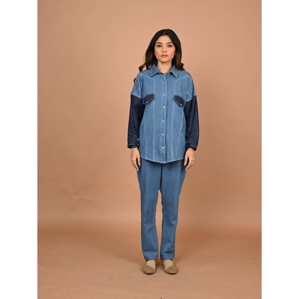 September Spring Blue The Og Denim Co-Ord (Set of 2)