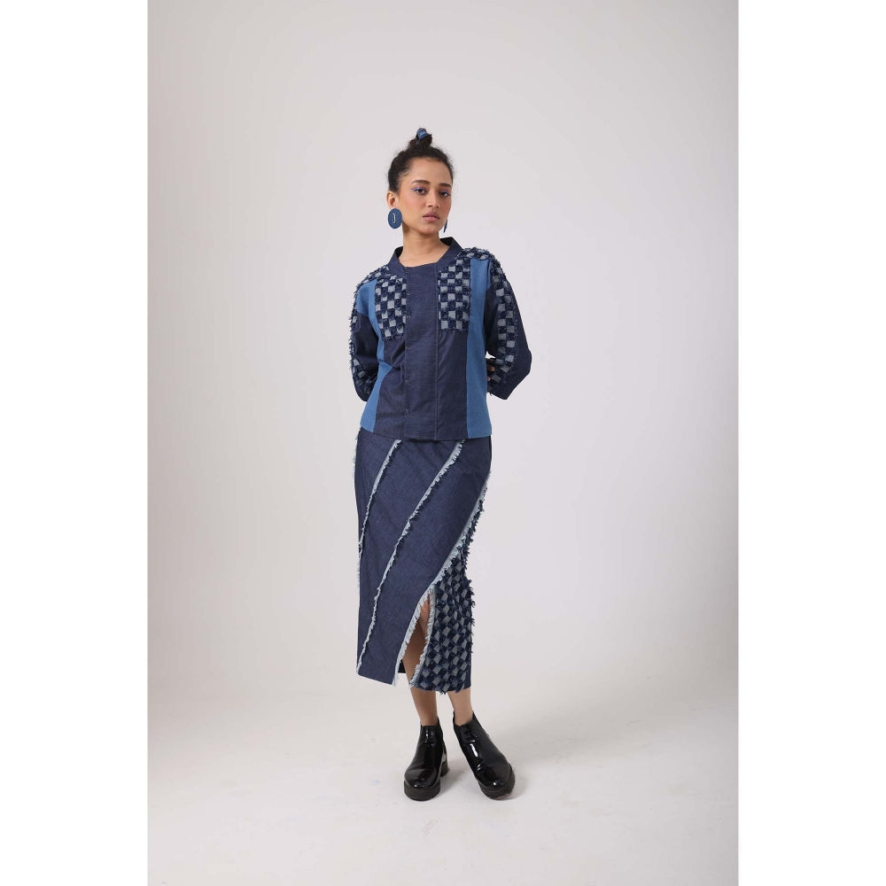 September Spring Jenn Co-Ord Set - Blue