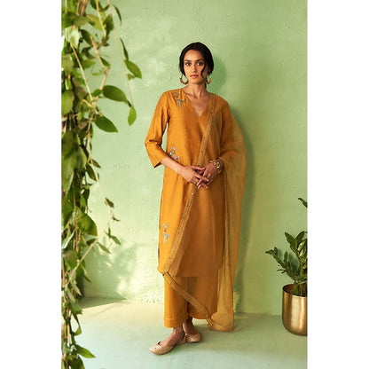 Charkhee Kinara Kurta with Pant