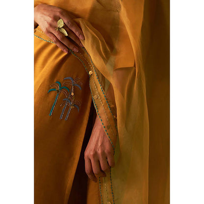 Charkhee Kinara Kurta with Pant