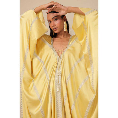 CHHAYA MEHROTRA Yellow Glaze Kaftan