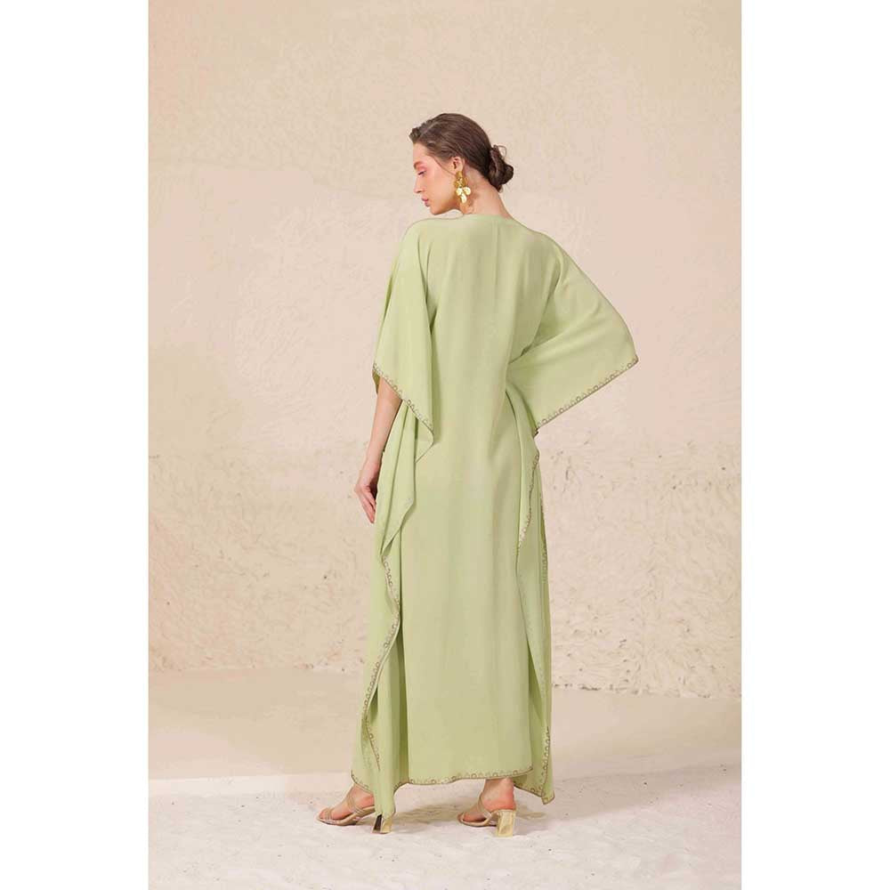 CHHAYA MEHROTRA Green Helen Kaftan