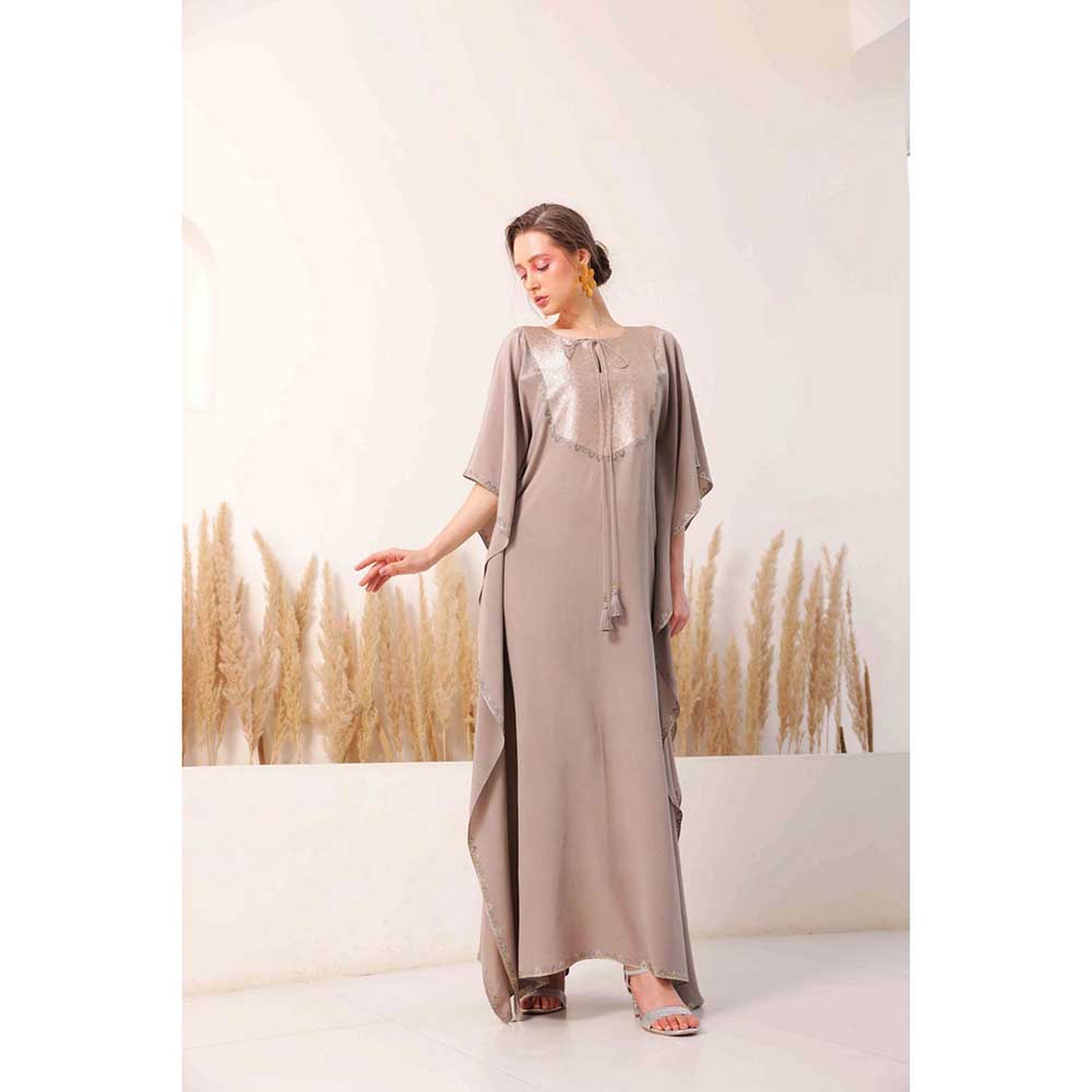 CHHAYA MEHROTRA Grey Sheron Kaftan