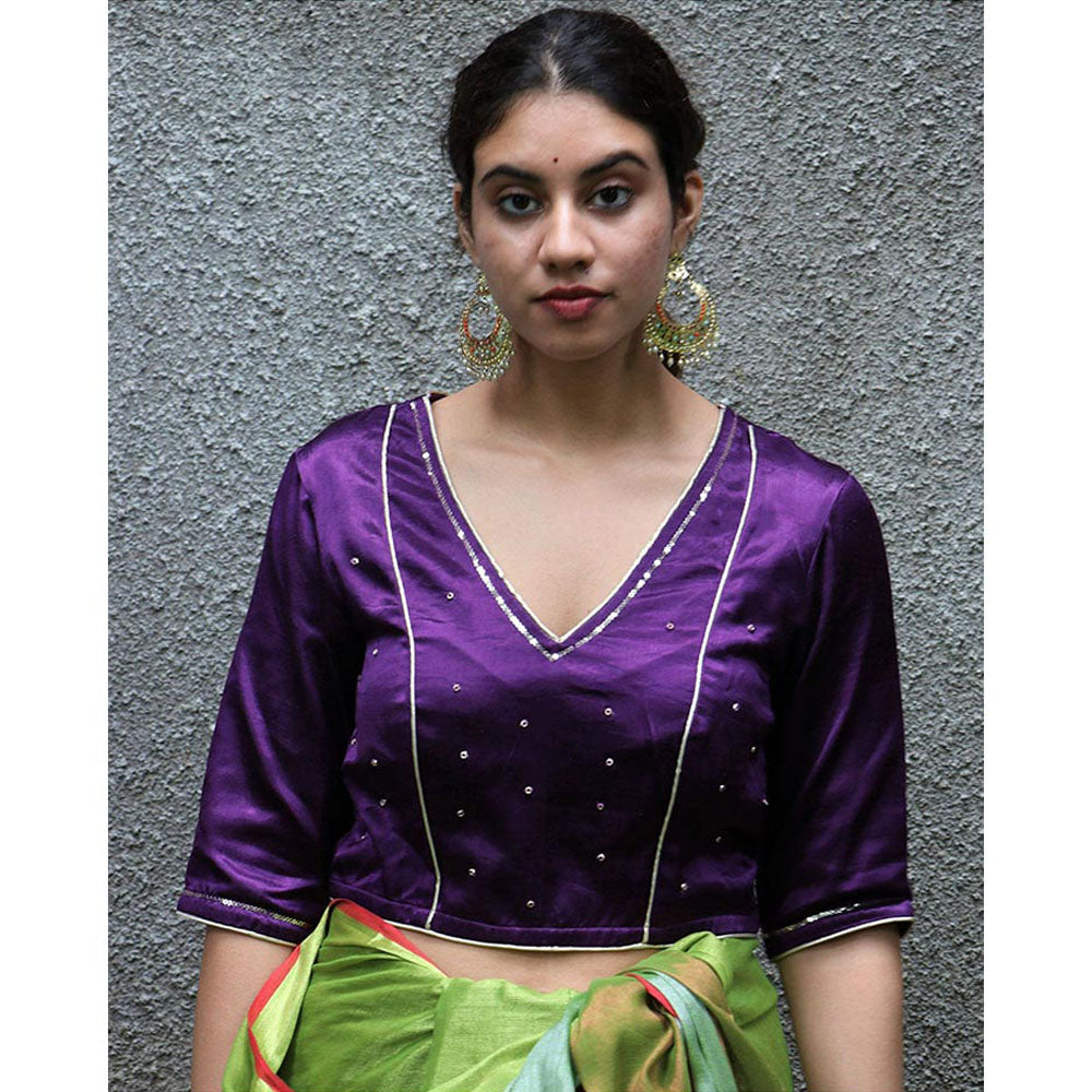Chidiyaa Amala Chandni Stitched Blouse