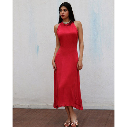 Chidiyaa Amaya Modal Silk Dress