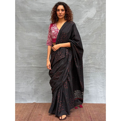 Chidiyaa Soil Bloom Printed Cotton Stitched Blouse