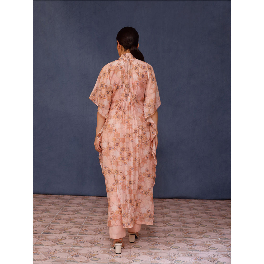 Chokhi Chorri Peach Amina Kaftan (Set of 3)