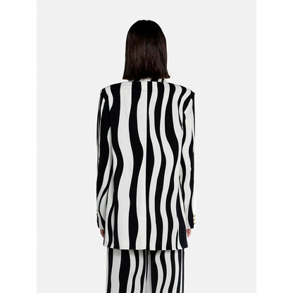 CILVR Black Double Breasted Blazer