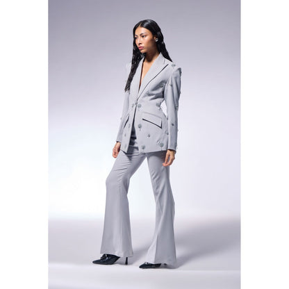 CILVR Grey Cosmos Ash Blazer