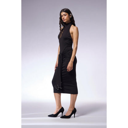 CILVR Midnight Knot Dress