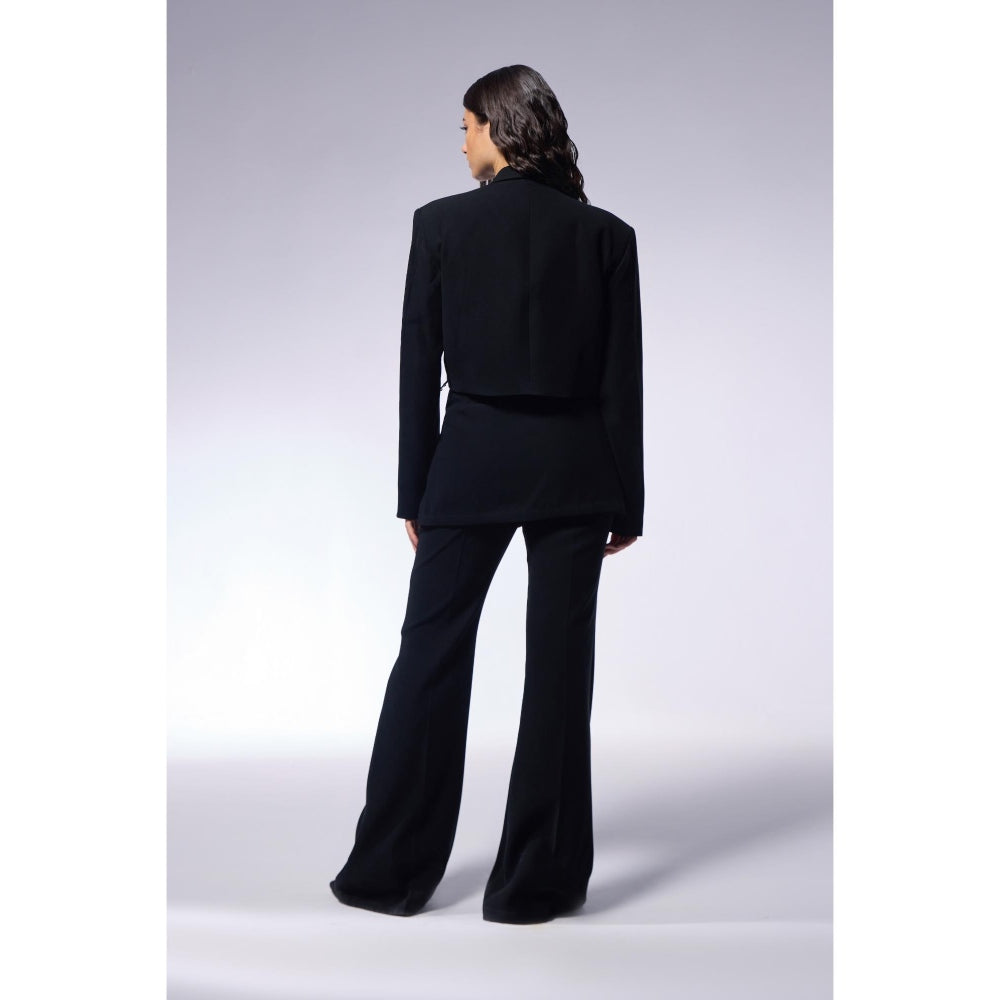 CILVR Midnight Septum Blazer and Pant (Set of 2)