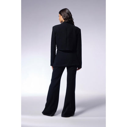 CILVR Midnight Septum Blazer and Pant (Set of 2)