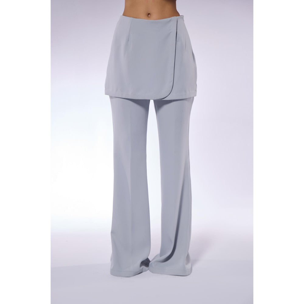 CILVR Ash Grey Septum Blazer and Pant (Set of 2)