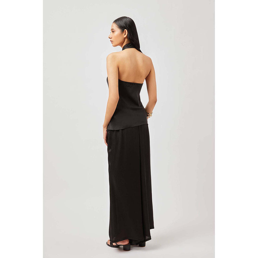 Contemponari Women Black Cyea Top