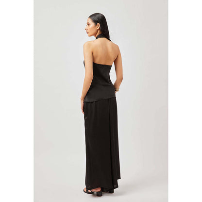 Contemponari Women Black Cyea Top