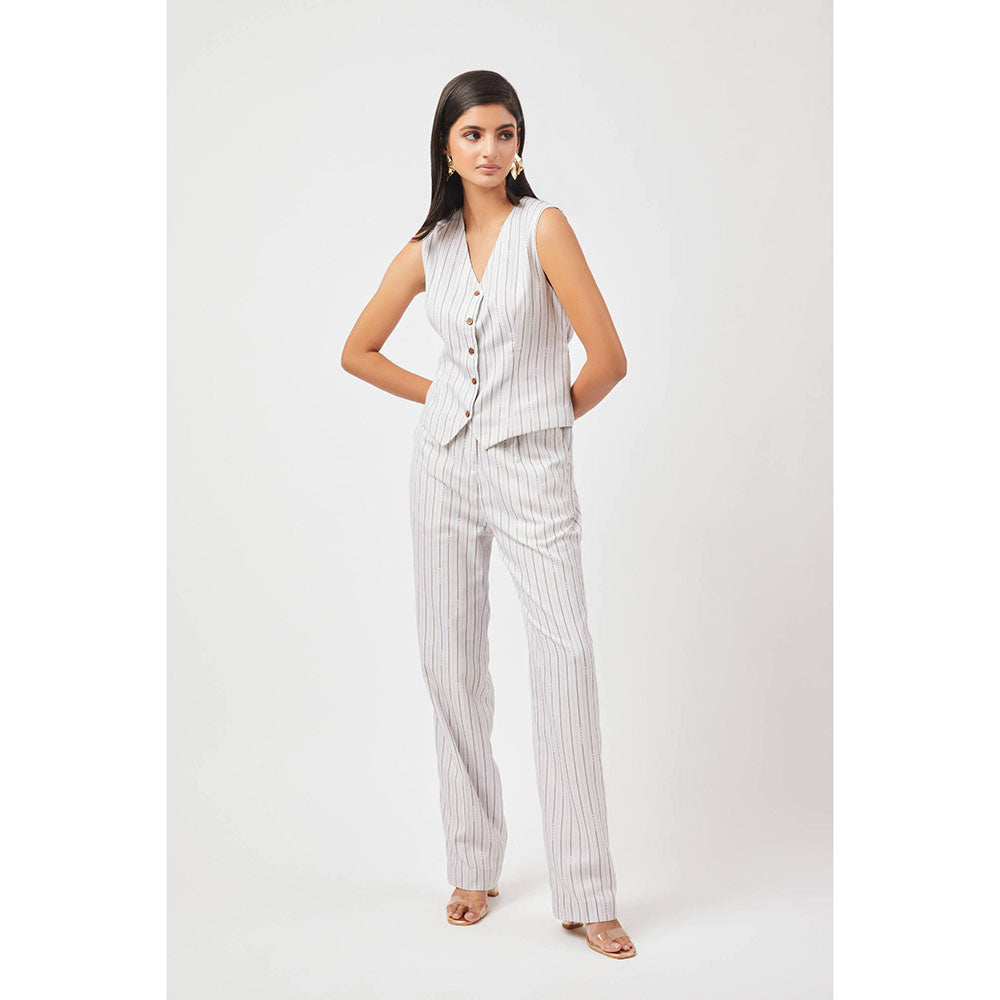 Contemponari Monica White Co-Ord