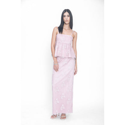 Contemponari Peccato Dolce Purple Co-Ord (Set of 2)