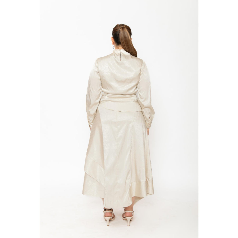 Contemponari Cream Creme Brule Co-Ord Set