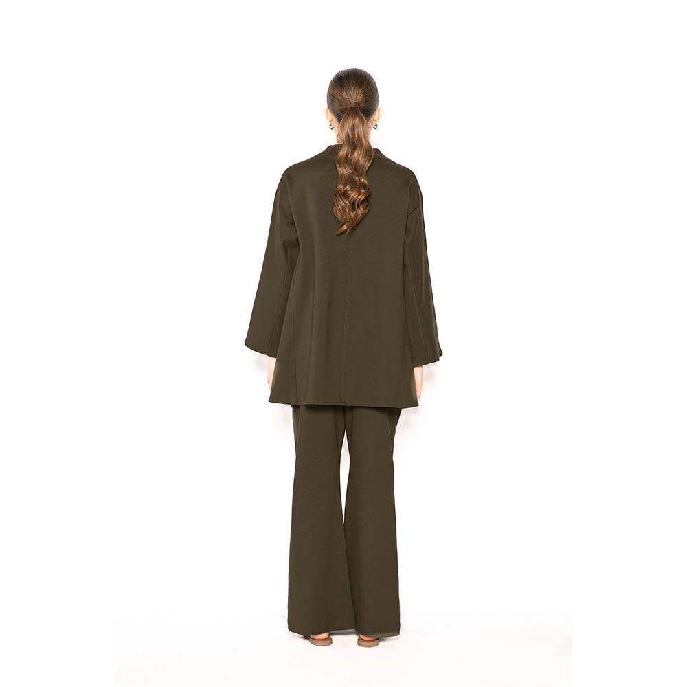Contemponari Green The Sirens Solid Co-Ord Set