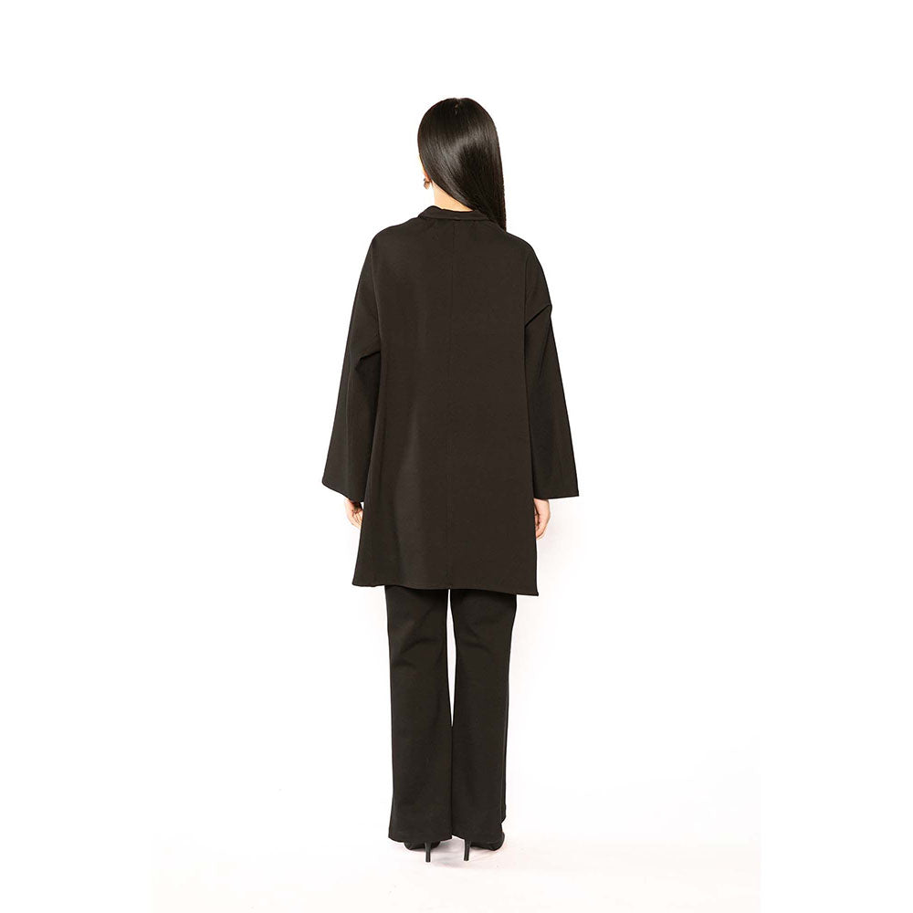 Contemponari The Sirens Black Solid Pant