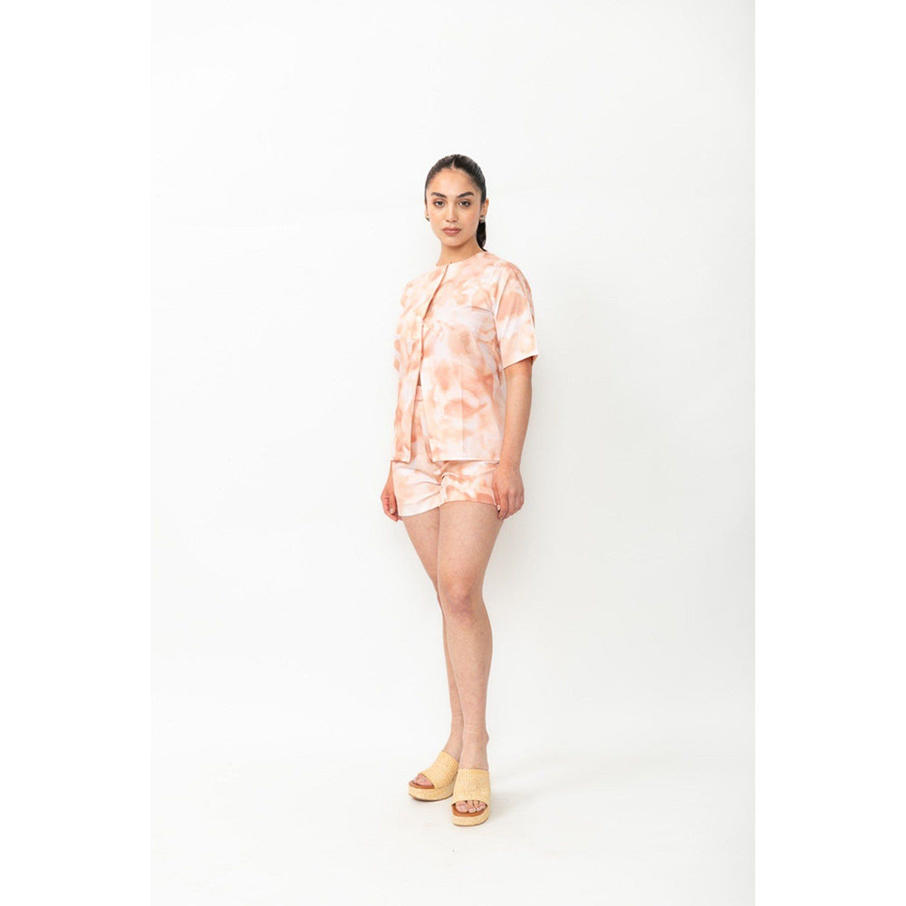 Contemponari Printed Regular Dune Top