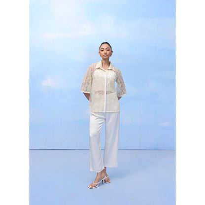 Couche Visco Bloom Cream Shirt