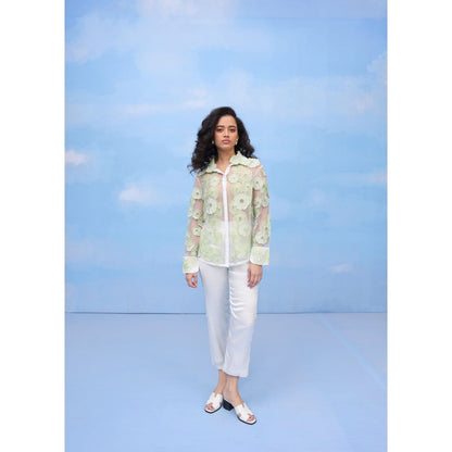 Couche Felt Flowerscape Shirt