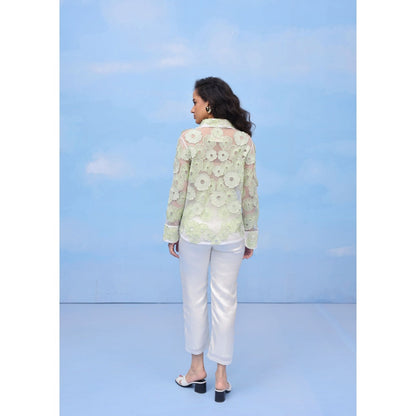 Couche Felt Flowerscape Shirt
