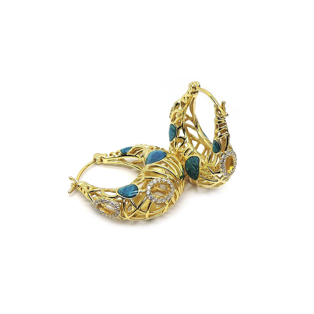 Divino Blue Furl Love Hoops