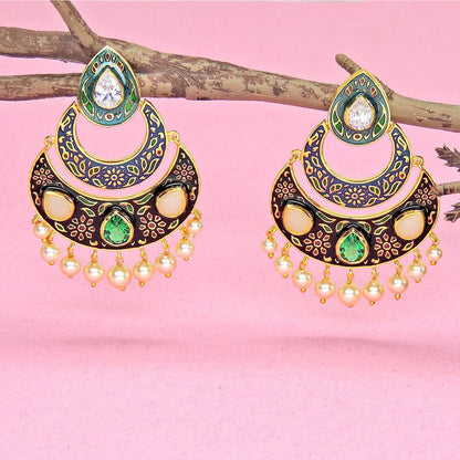 Divino Elegantly Ever After Multi-Color Chandbalis