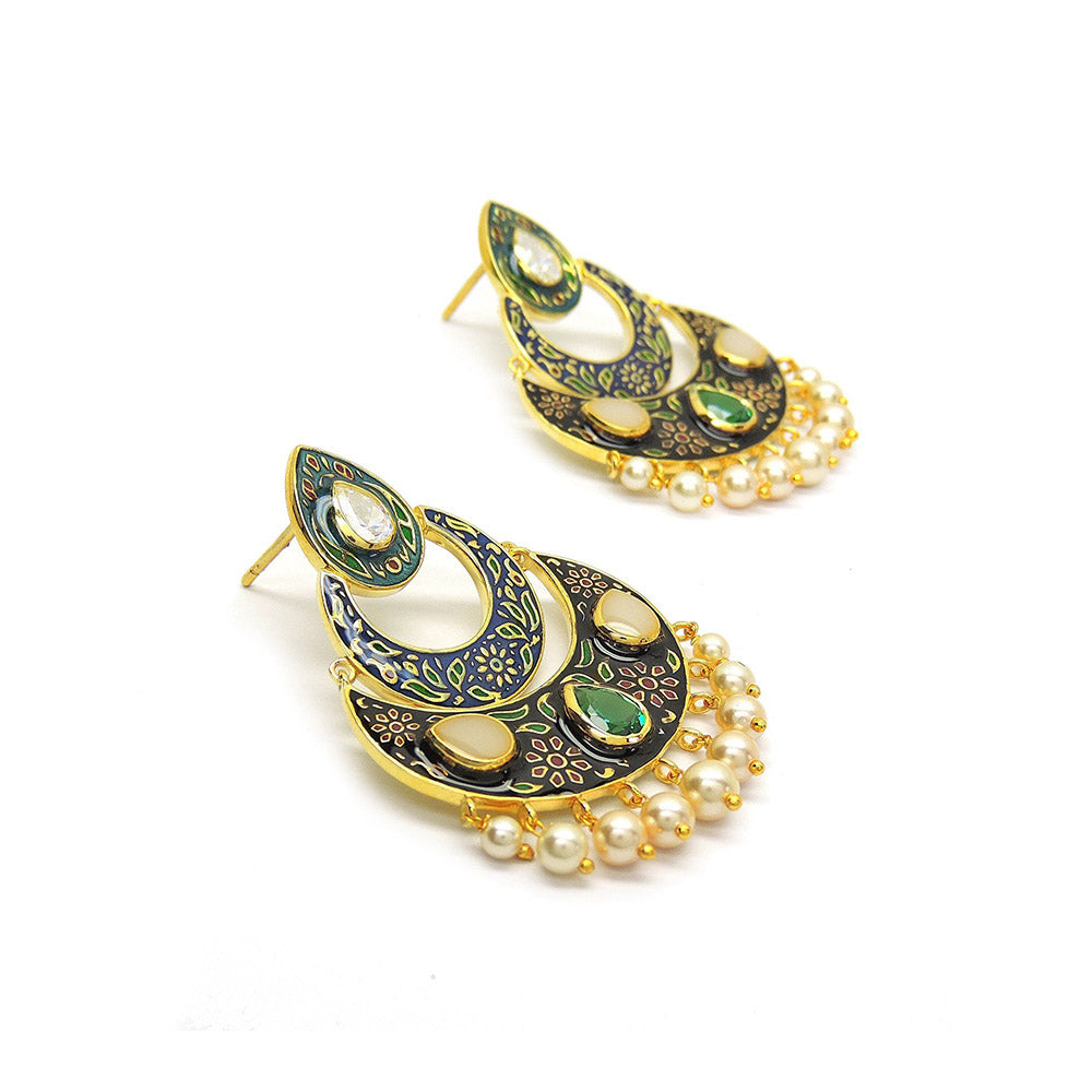 Divino Elegantly Ever After Multi-Color Chandbalis