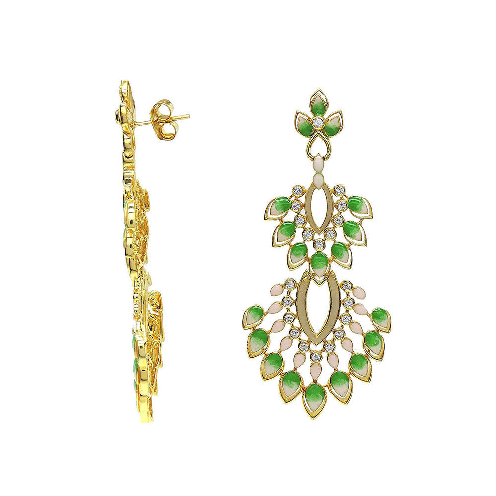 Divino Green Beauty Personified Earrings