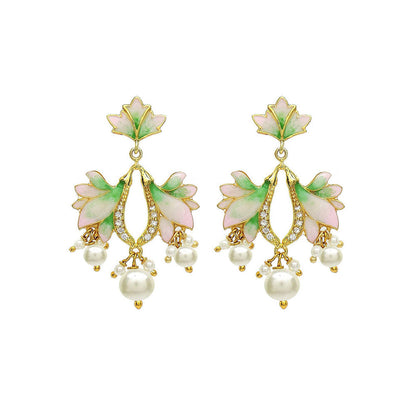 Divino The Dainty Bloom Multi-Color Earrings