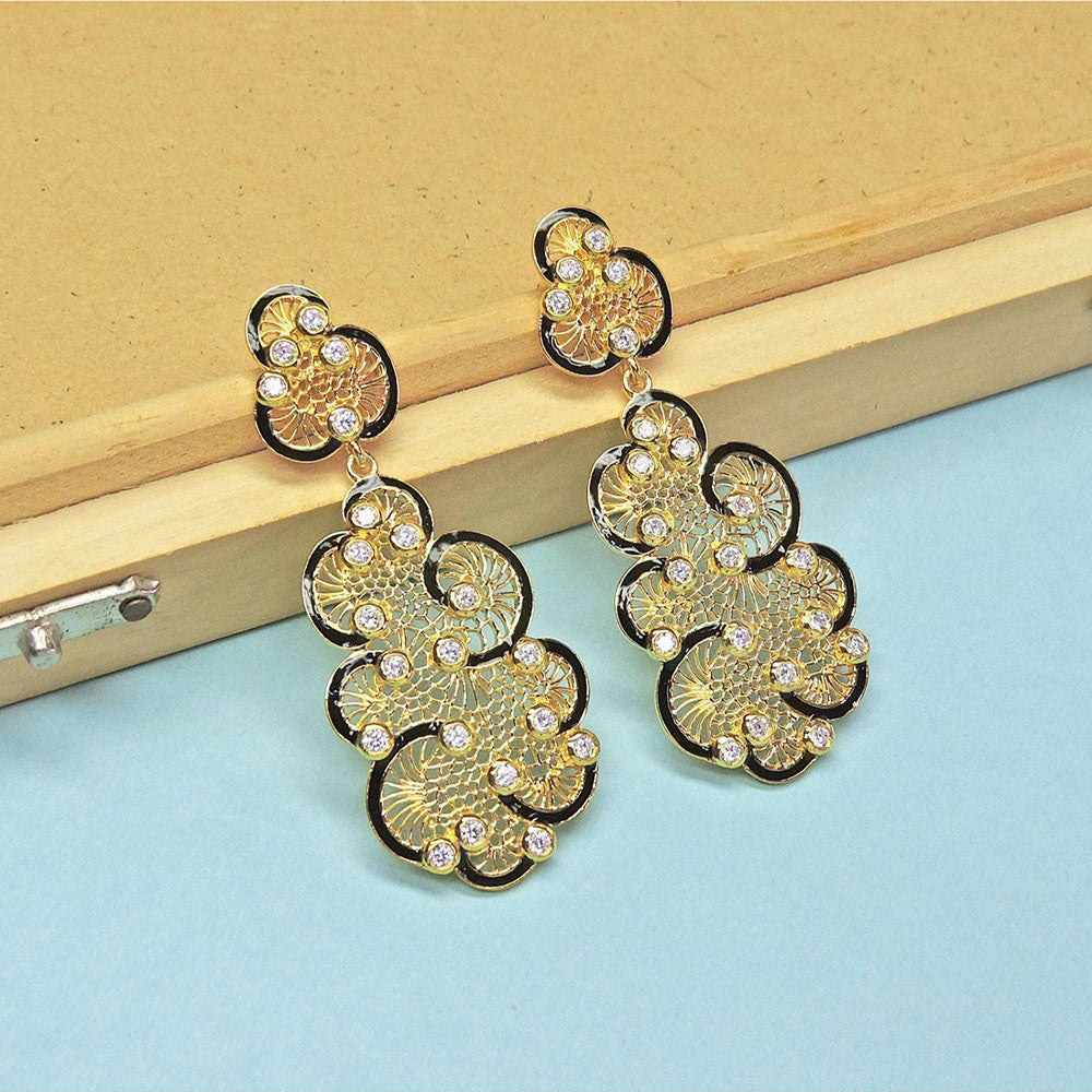 Divino Gold Night Pixie Danglers