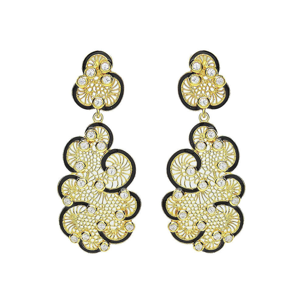 Divino Gold Night Pixie Danglers