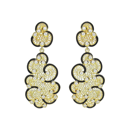 Divino Gold Night Pixie Danglers