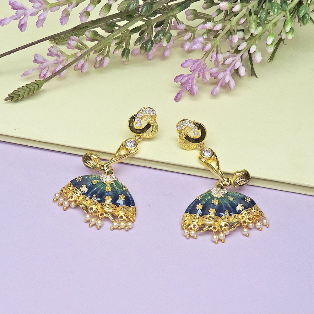 Divino The Multi-Color Classic Ballet Earrings