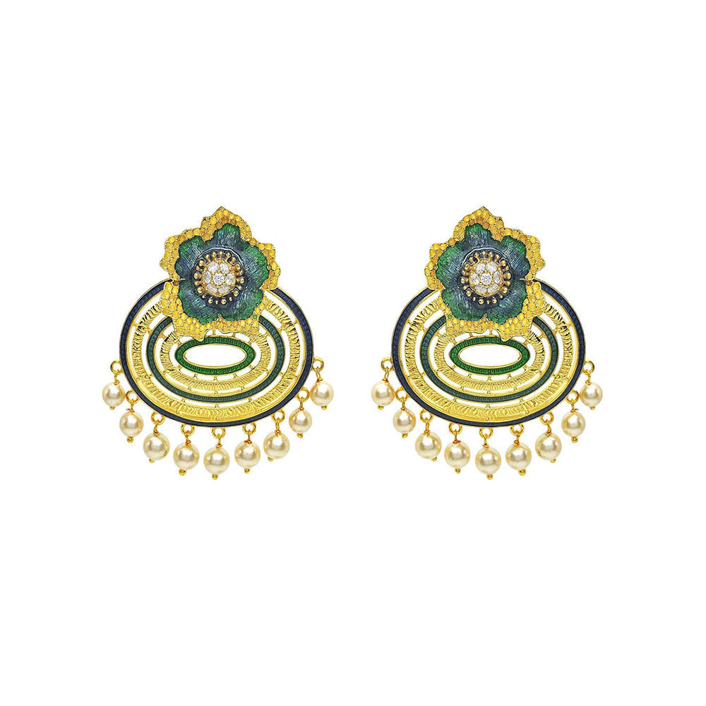 Divino The Mult-Color Blossom Love Earrings