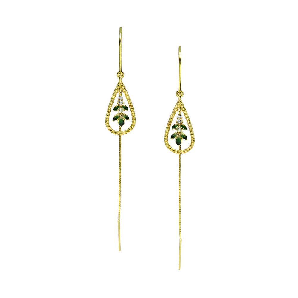 Divino Thr Green Vibe Blitz Danglers