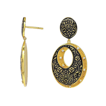 Divino Bonbon Mystery Black Danglers