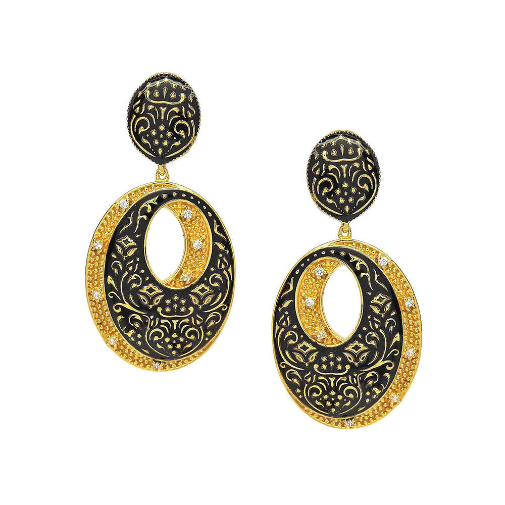 Divino Bonbon Mystery Black Danglers
