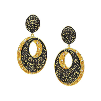 Divino Bonbon Mystery Black Danglers