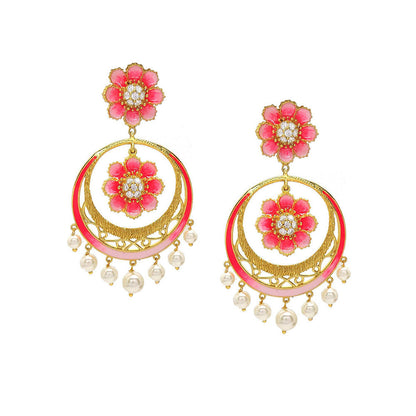 Divino Pink Seduction Danglers