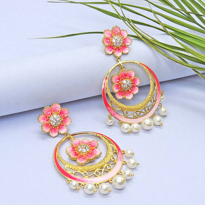 Divino Pink Seduction Danglers